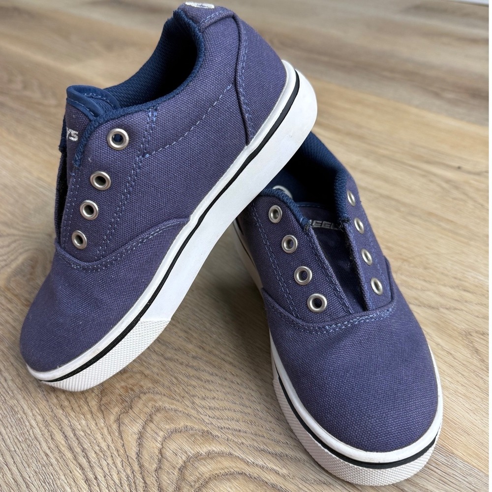 Heelys Launch‎ Skate Shoes Kids Size 13C Streetwear Sporty Active Navy